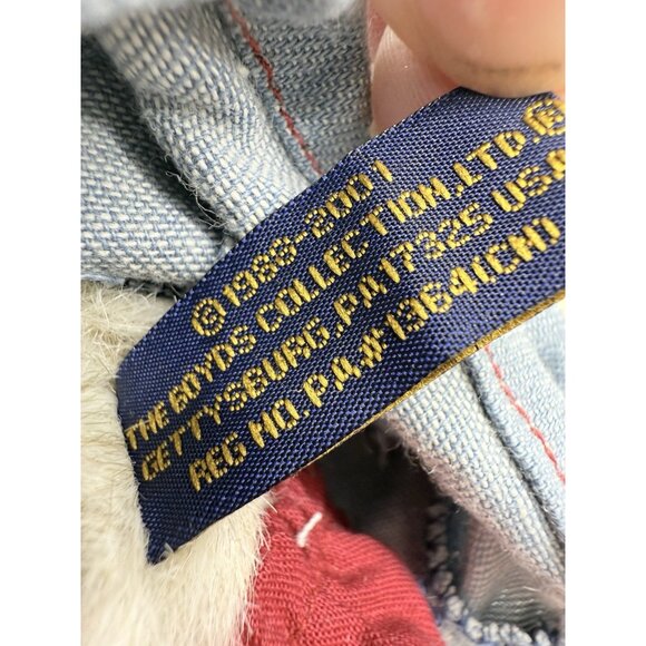 Boyds Bears Peepers P.  Macdonald 913937 2003 Jointed Teddy Bear Plush 9" - Picture 8 of 9